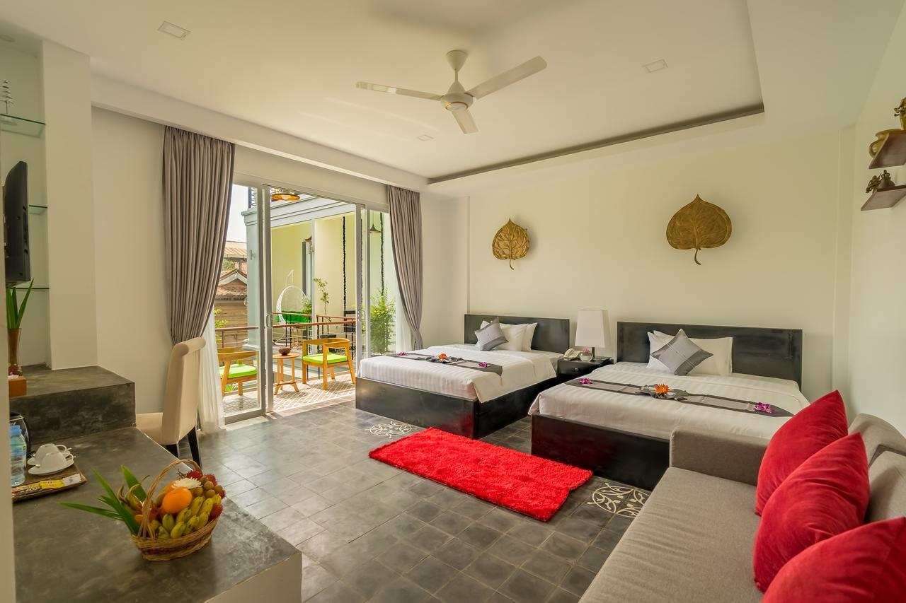 Vilada Angkor Boutique Siem Reap Quarto foto